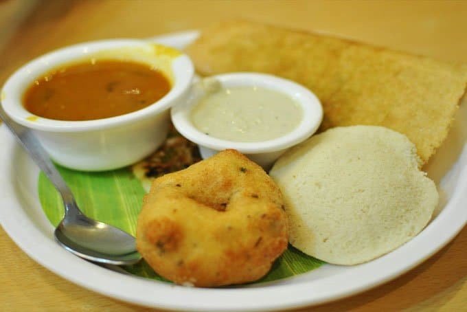 GI scores of idli and dosa