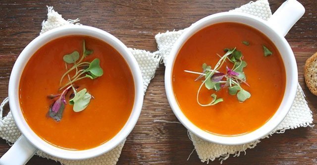 Tango Tomato Soup with Basil