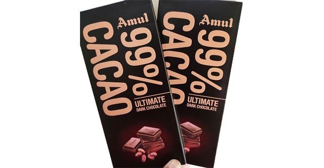 Amul 99% Cacao Chocolate
