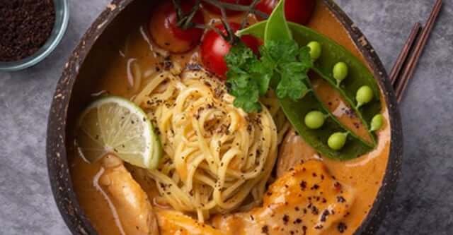 Chicken pasta soup
