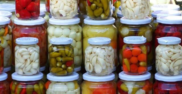 pickles and olives
